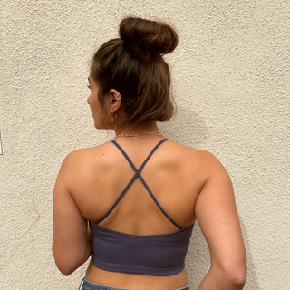 Racerback Ribbed Tank