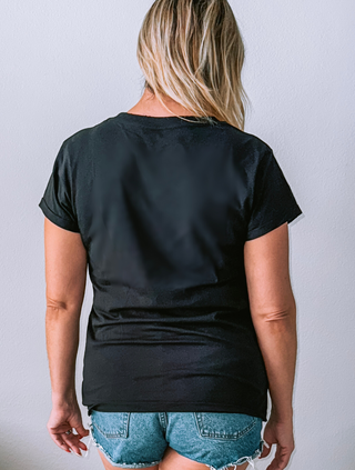 Black Sparkle Bad A$$ T-Shirt