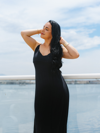 GOUJĒBĒ The Drea Sustainable Maxi Dress (Available in Plus Sizes)