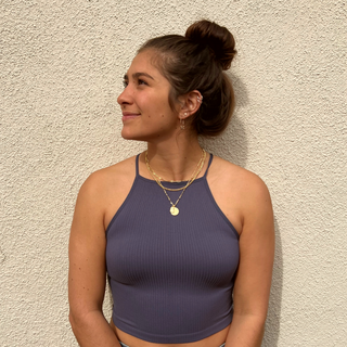 Racerback Ribbed Tank