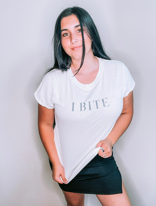 I Bite Vintage T-Shirt