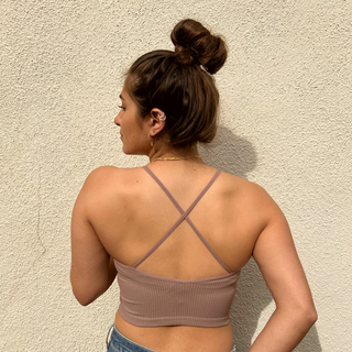 Racerback Ribbed Tank
