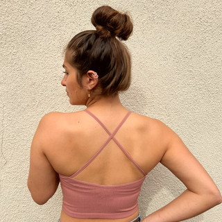 Racerback Ribbed Tank
