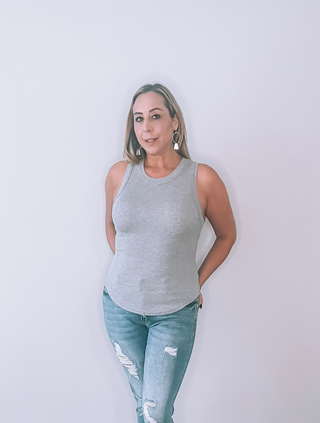 GOUJĒBĒ The McKenzie Sustainable Racer Tank Top