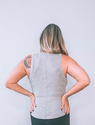 GOUJĒBĒ The McKenzie Sustainable Racer Tank Top