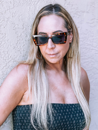 GOUJĒBĒ Cat Eye Frame Sunglasses