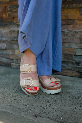 Surf's up - Platform Slide Sandals