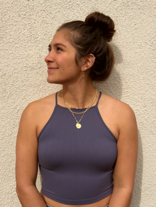Racerback Ribbed Tank