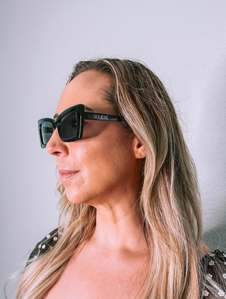 GOUJĒBĒ Cat Eye Frame Sunglasses