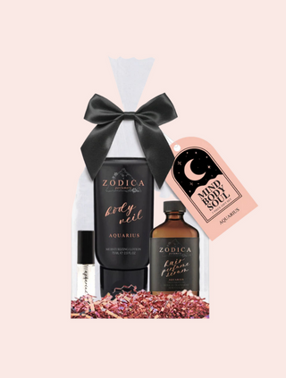 Zodiac ZODICA Perfumery MIND BODY SOUL 3pc Travel Gift Set