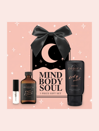 Zodiac ZODICA Perfumery MIND BODY SOUL 3pc Travel Gift Set