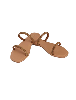 Bronze Proposal Sandal