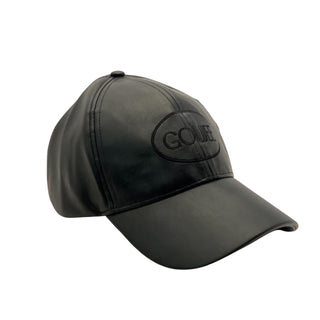 Goujee Faux Leather Hat